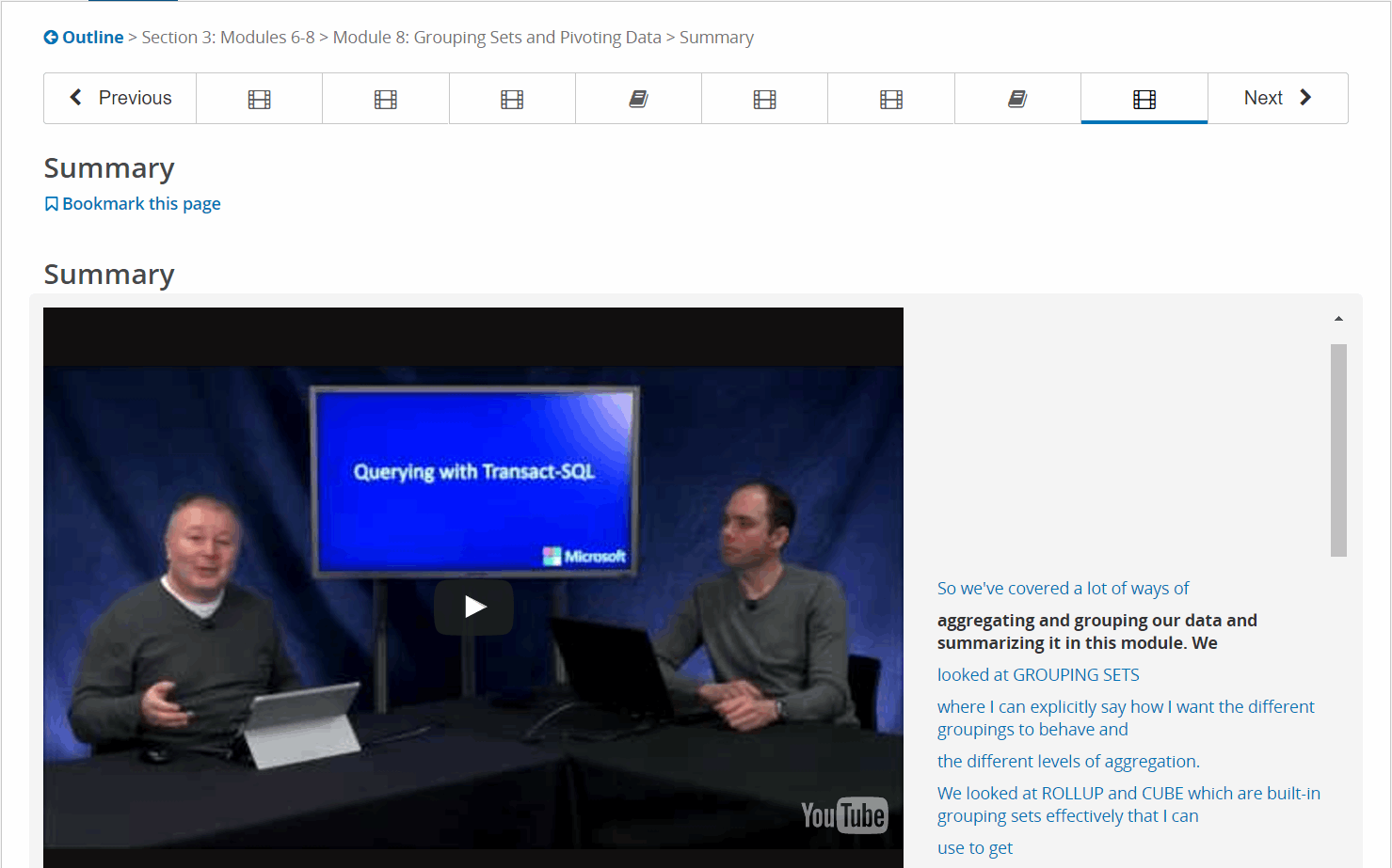 Navigating Curriculum in Edx courses